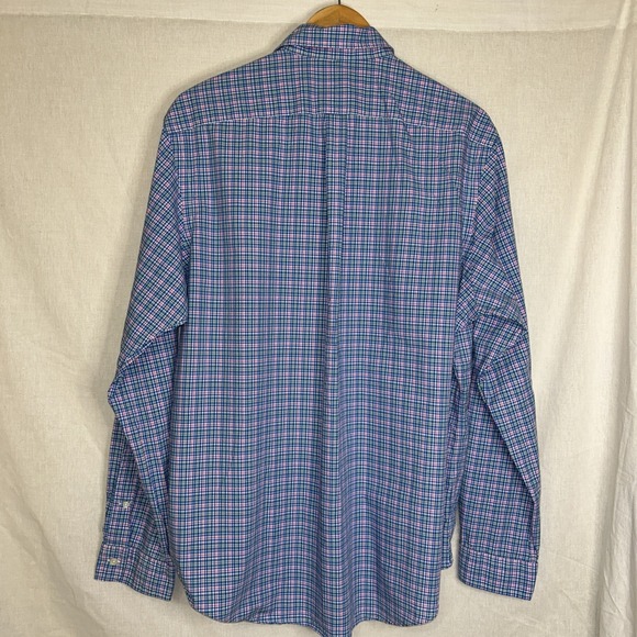 Ralph Lauren Men's Multicolor Plaid Classic Fit Casual Button-Down Shirt -‎ XL - Picture 4 of 7